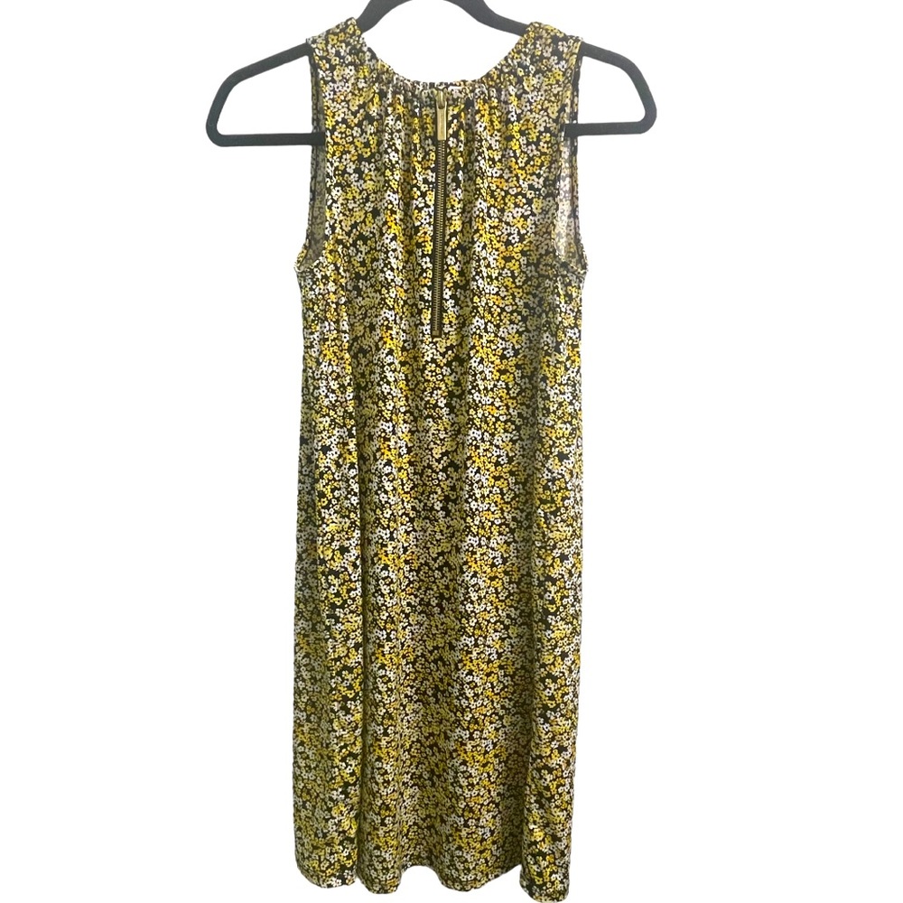 Michael Kors Straight‎ Dress Women's XS Yellow Floral